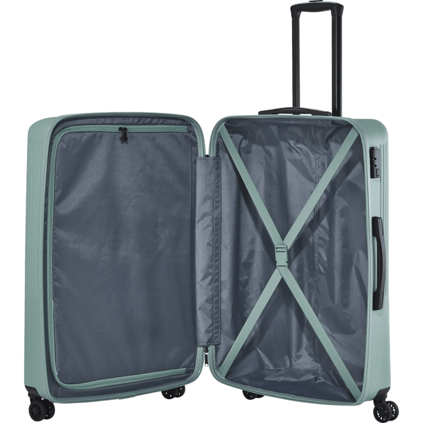 Travelite Bali  4-Rollen-Trolley L 77 cm -Mint KOFFER-PLUS.COM