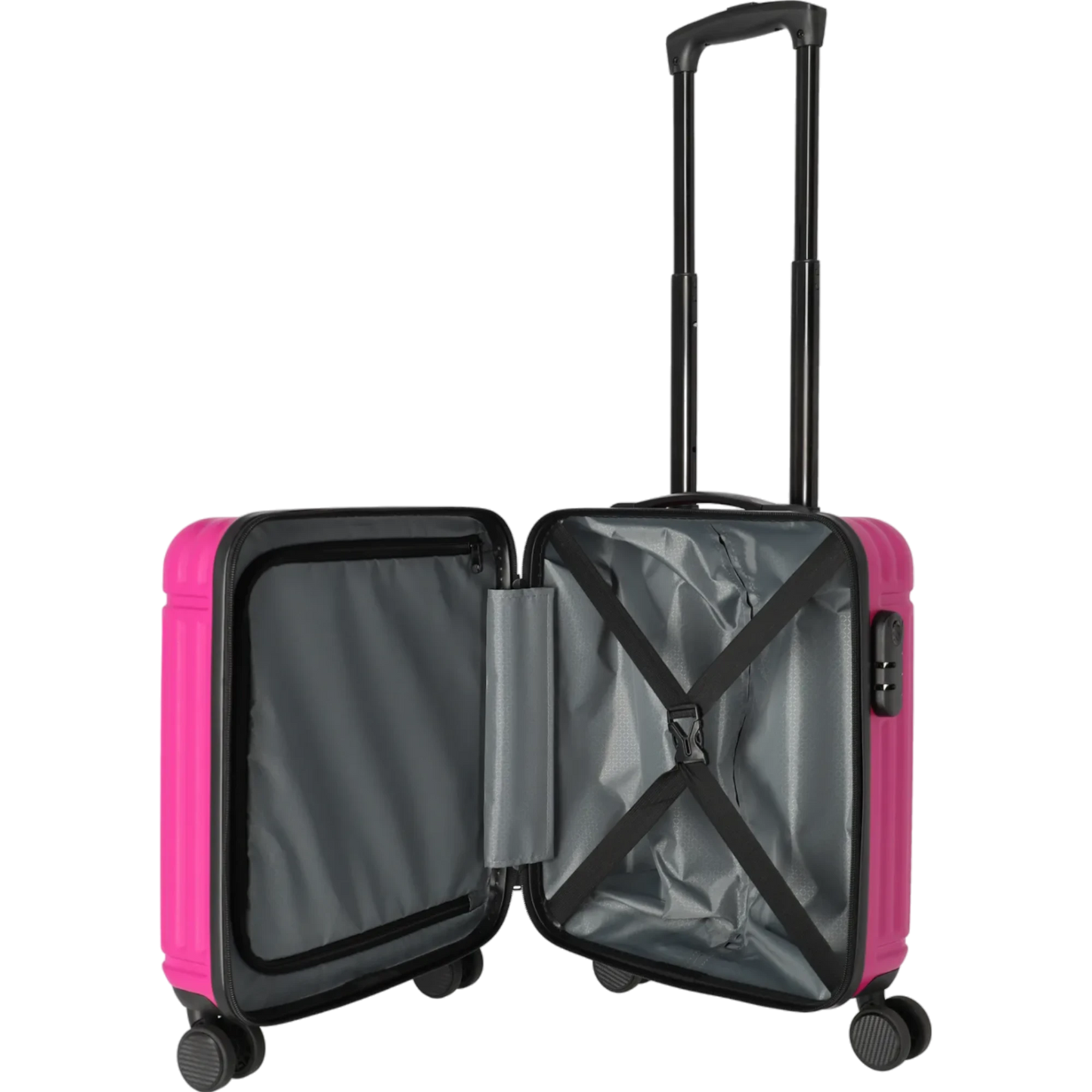 Travelite Cruise  4-Rollen-Bordtrolley XS 45 cm -Pink KOFFER-PLUS.COM