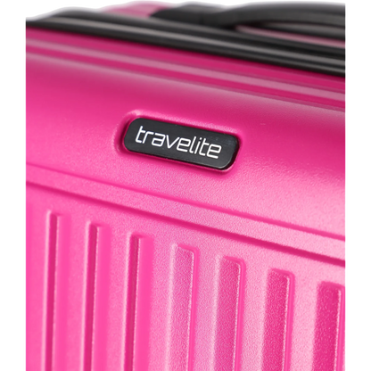 Travelite Cruise  4-Rollen-Bordtrolley XS 45 cm -Pink KOFFER-PLUS.COM