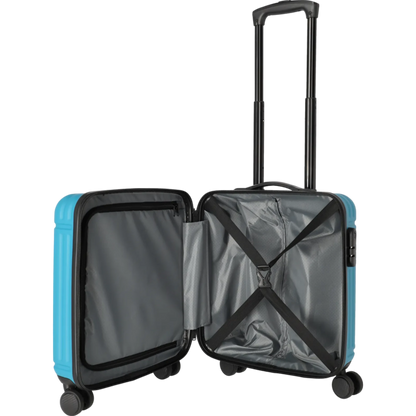 Travelite Cruise  4-Rollen-Bordtrolley XS 45 cm -Türkis KOFFER-PLUS.COM