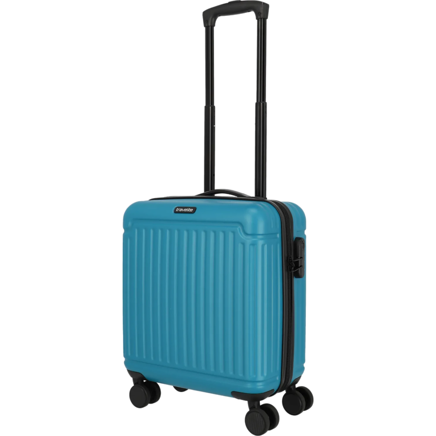 Travelite Cruise  4-Rollen-Bordtrolley XS 45 cm -Türkis KOFFER-PLUS.COM