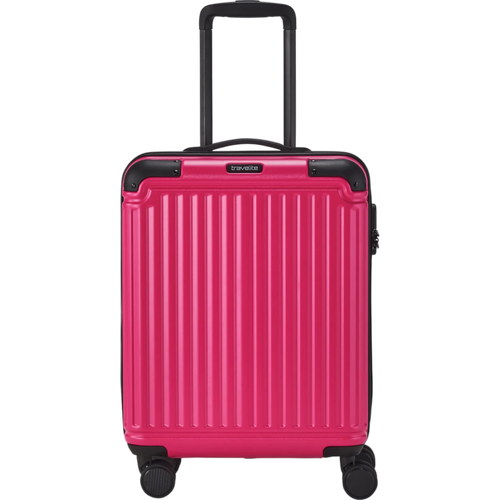 Travelite Cruise  4-Rollen-Bordtrolley S 55 cm -Pink