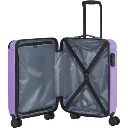 Travelite Cruise  4-Rollen-Bordtrolley S 55 cm -Flieder KOFFER-PLUS.COM