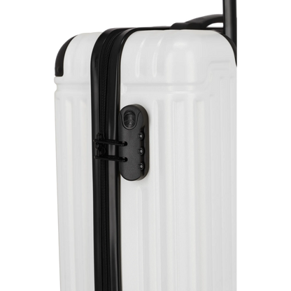 Travelite Cruise  4-Rollen-Bordtrolley S 55 cm -Weiss KOFFER-PLUS.COM