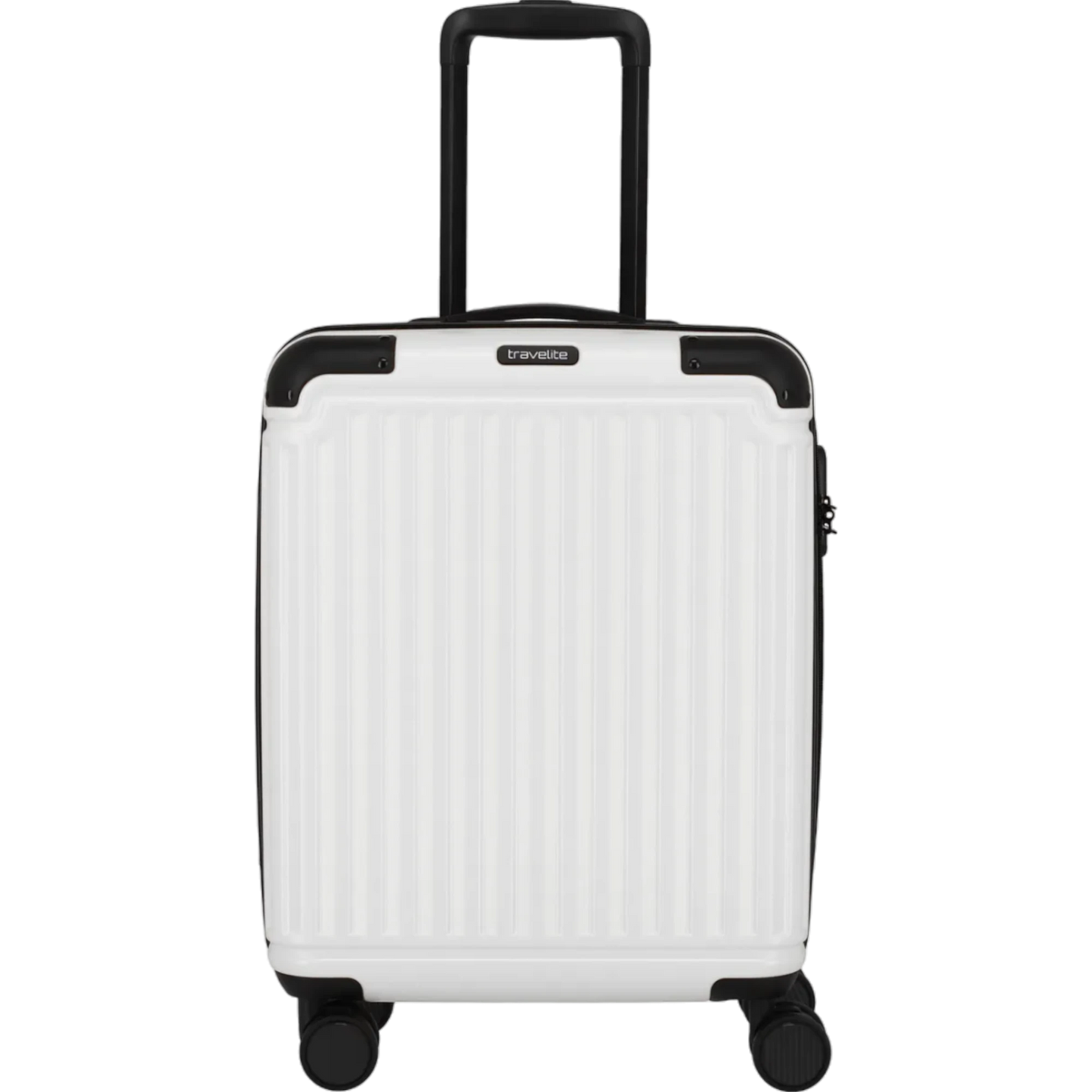 Travelite Cruise  4-Rollen-Bordtrolley S 55 cm -Weiss KOFFER-PLUS.COM