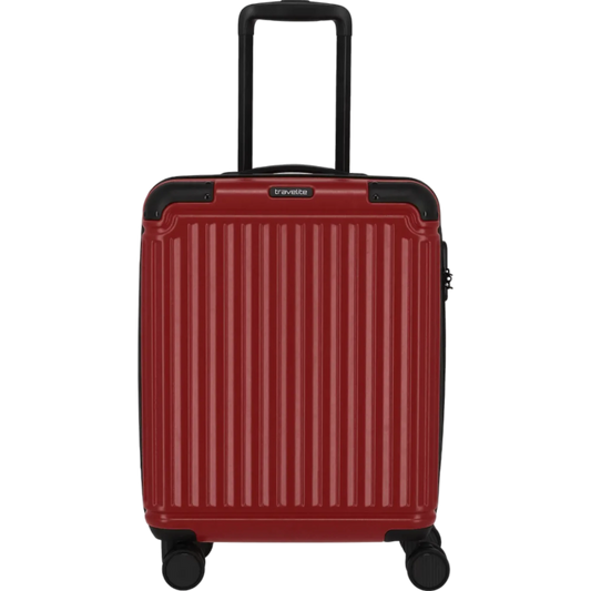 Travelite Cruise  4-Rollen-Bordtrolley S 55 cm -Bordeaux KOFFER-PLUS.COM