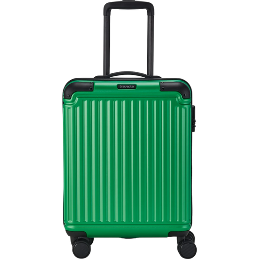 Travelite Cruise  4-Rollen-Bordtrolley S 55 cm -Grün KOFFER-PLUS.COM