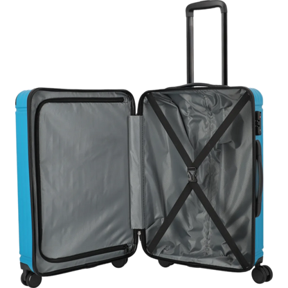 Travelite Cruise  4-Rollen-Trolley M 67 cm -Türkis KOFFER-PLUS.COM