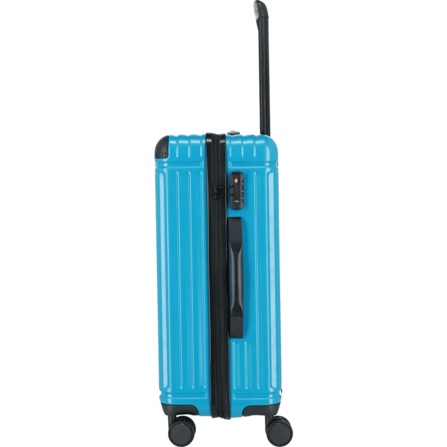 Travelite Cruise  4-Rollen-Trolley M 67 cm -Türkis KOFFER-PLUS.COM