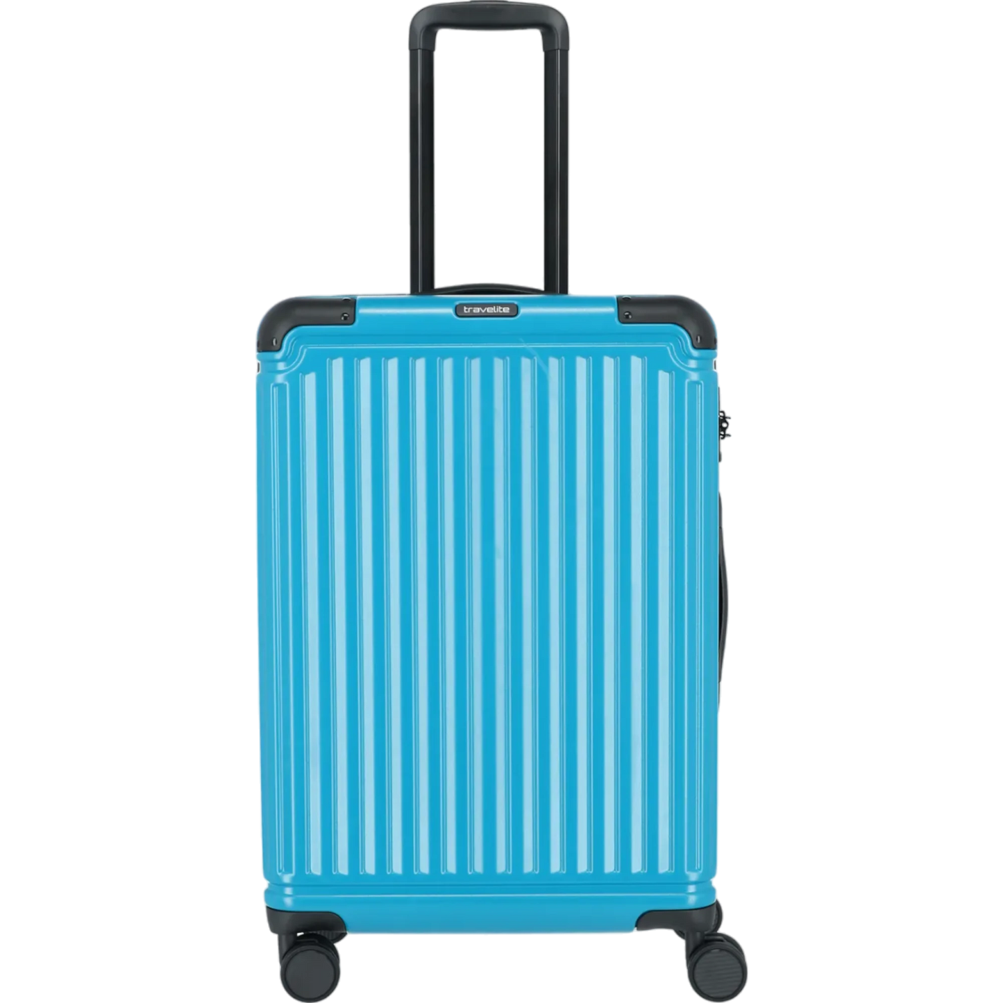 Travelite Cruise  4-Rollen-Trolley M 67 cm -Türkis KOFFER-PLUS.COM