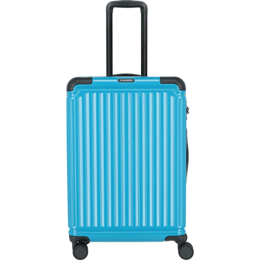 Travelite Cruise  4-Rollen-Trolley M 67 cm -Türkis KOFFER-PLUS.COM