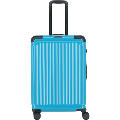 Travelite Cruise  4-Rollen-Trolley M 67 cm -Türkis