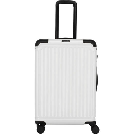 Travelite Cruise  4-Rollen-Trolley M 67 cm -Weiss KOFFER-PLUS.COM