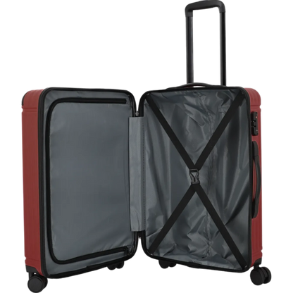 Travelite Cruise  4-Rollen-Trolley M 67 cm -Bordeaux KOFFER-PLUS.COM