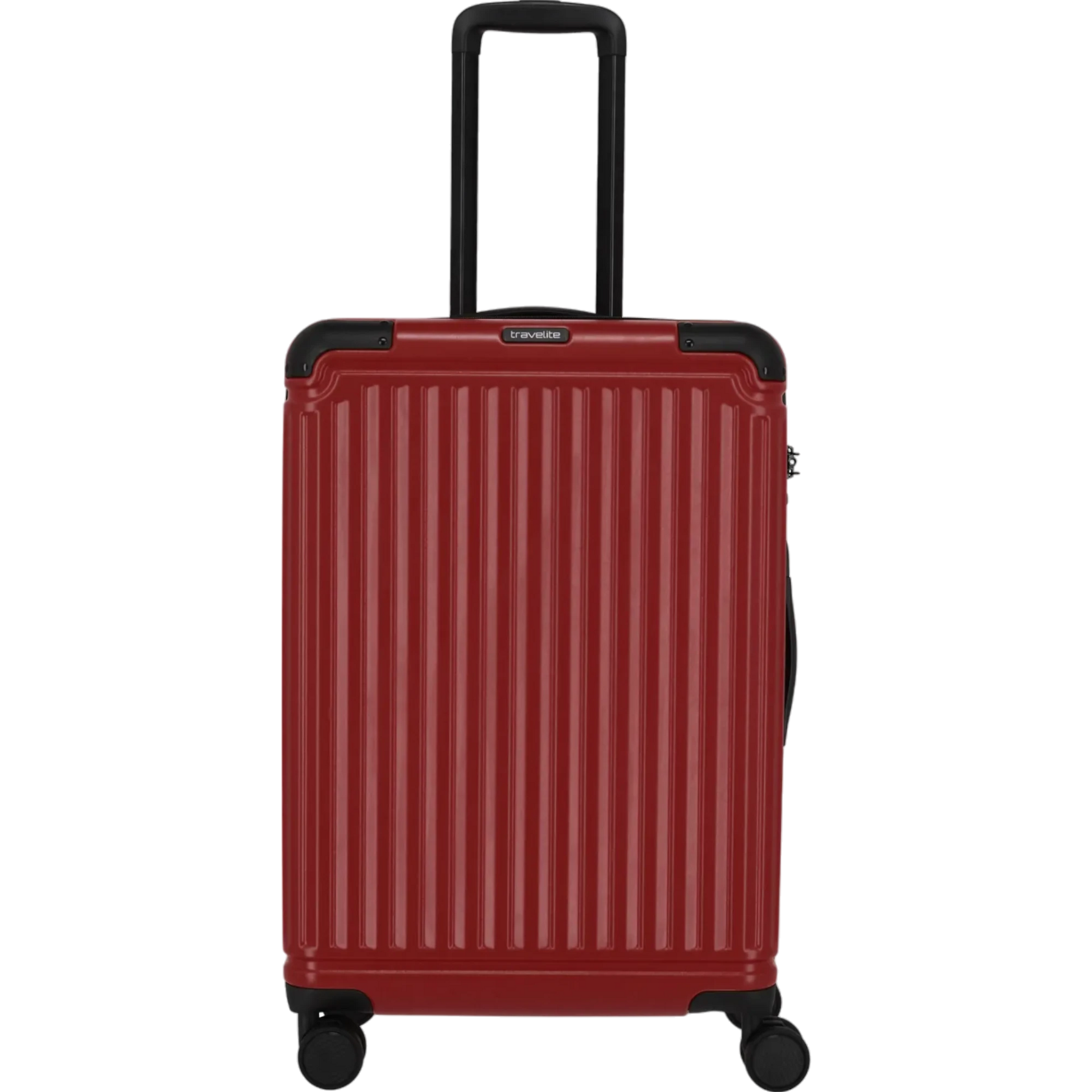 Travelite Cruise  4-Rollen-Trolley M 67 cm -Bordeaux KOFFER-PLUS.COM