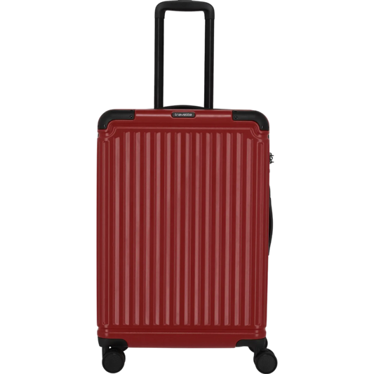 Travelite Cruise  4-Rollen-Trolley M 67 cm -Bordeaux KOFFER-PLUS.COM