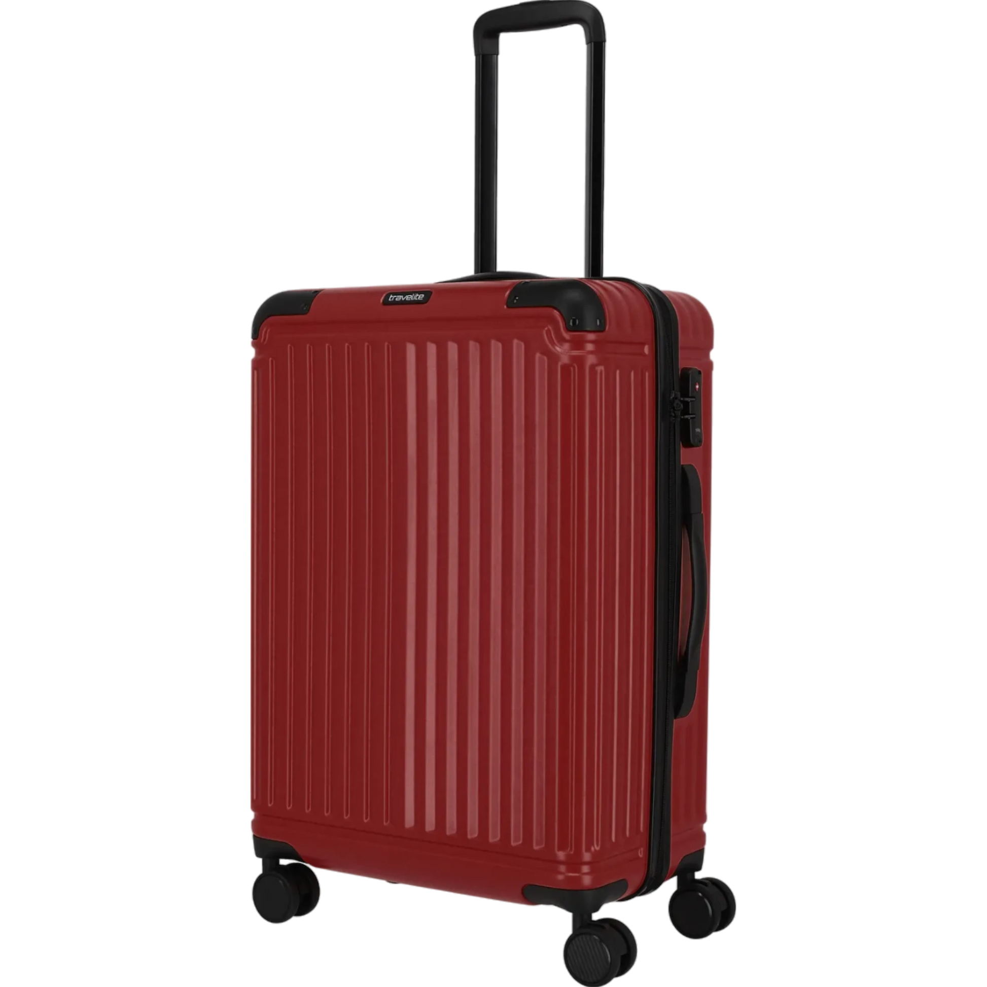 Travelite Cruise  4-Rollen-Trolley M 67 cm -Bordeaux KOFFER-PLUS.COM