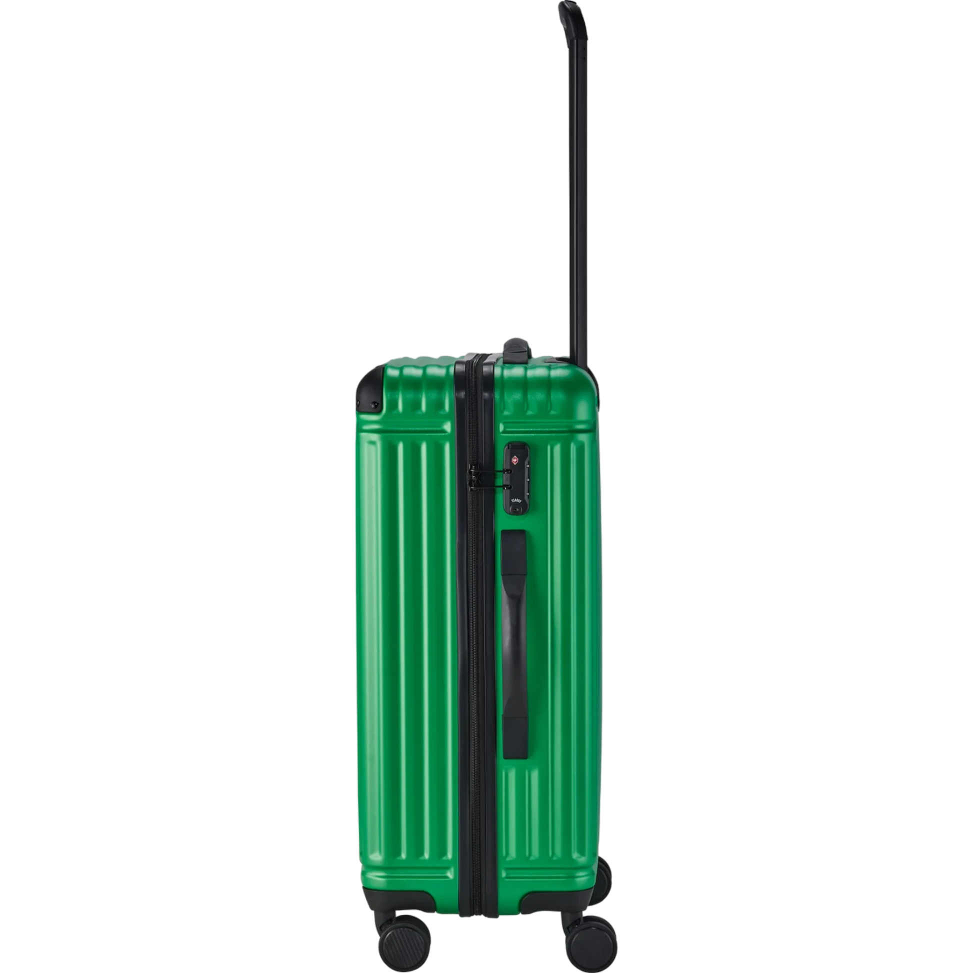 Travelite Cruise  4-Rollen-Trolley M 67 cm -Grün KOFFER-PLUS.COM