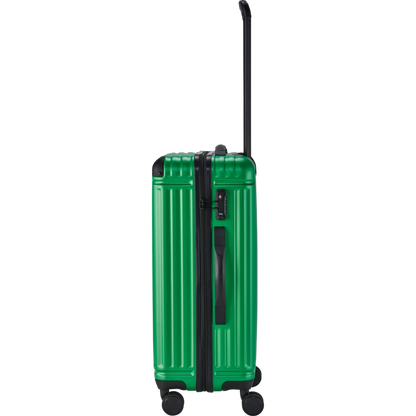 Travelite Cruise  4-Rollen-Trolley M 67 cm -Grün KOFFER-PLUS.COM