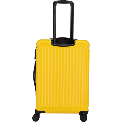 Travelite Cruise  4-Rollen-Trolley M 67 cm -Gelb KOFFER-PLUS.COM