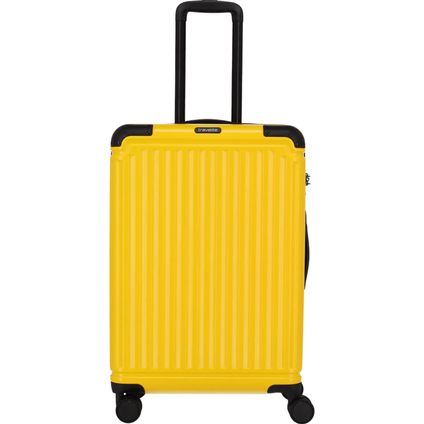 Travelite Cruise  4-Rollen-Trolley M 67 cm -Gelb KOFFER-PLUS.COM