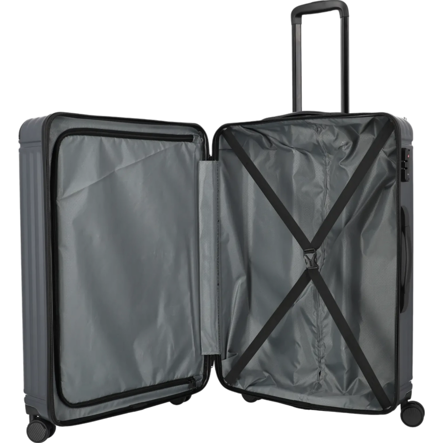 Travelite Cruise  4-Rollen-Trolley L 77 cm -Anthrazit KOFFER-PLUS.COM