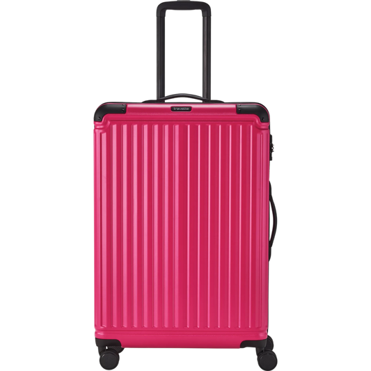 Travelite Cruise  4-Rollen-Trolley L 77 cm -Pink KOFFER-PLUS.COM