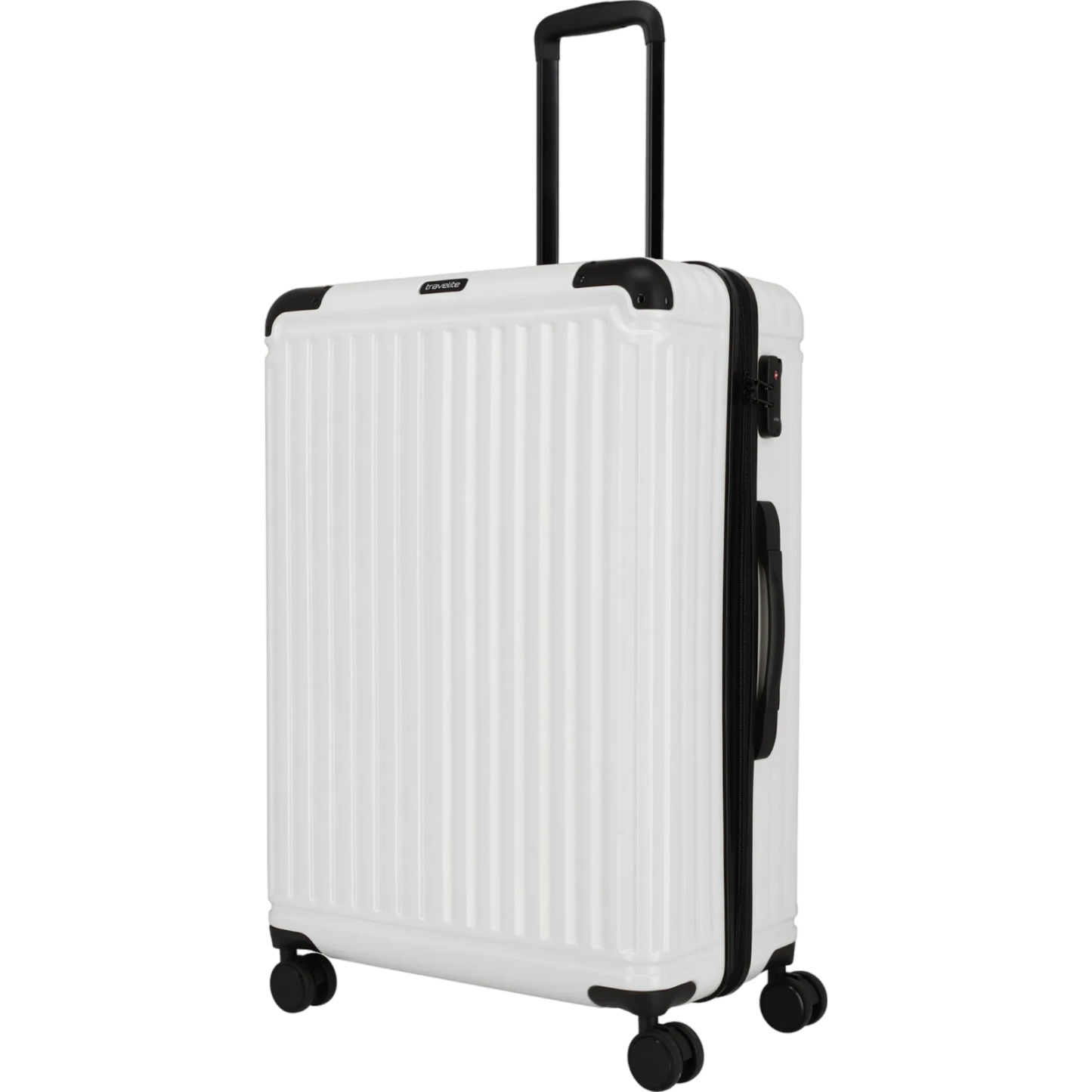 Travelite Cruise  4-Rollen-Trolley L 77 cm -Weiss KOFFER-PLUS.COM