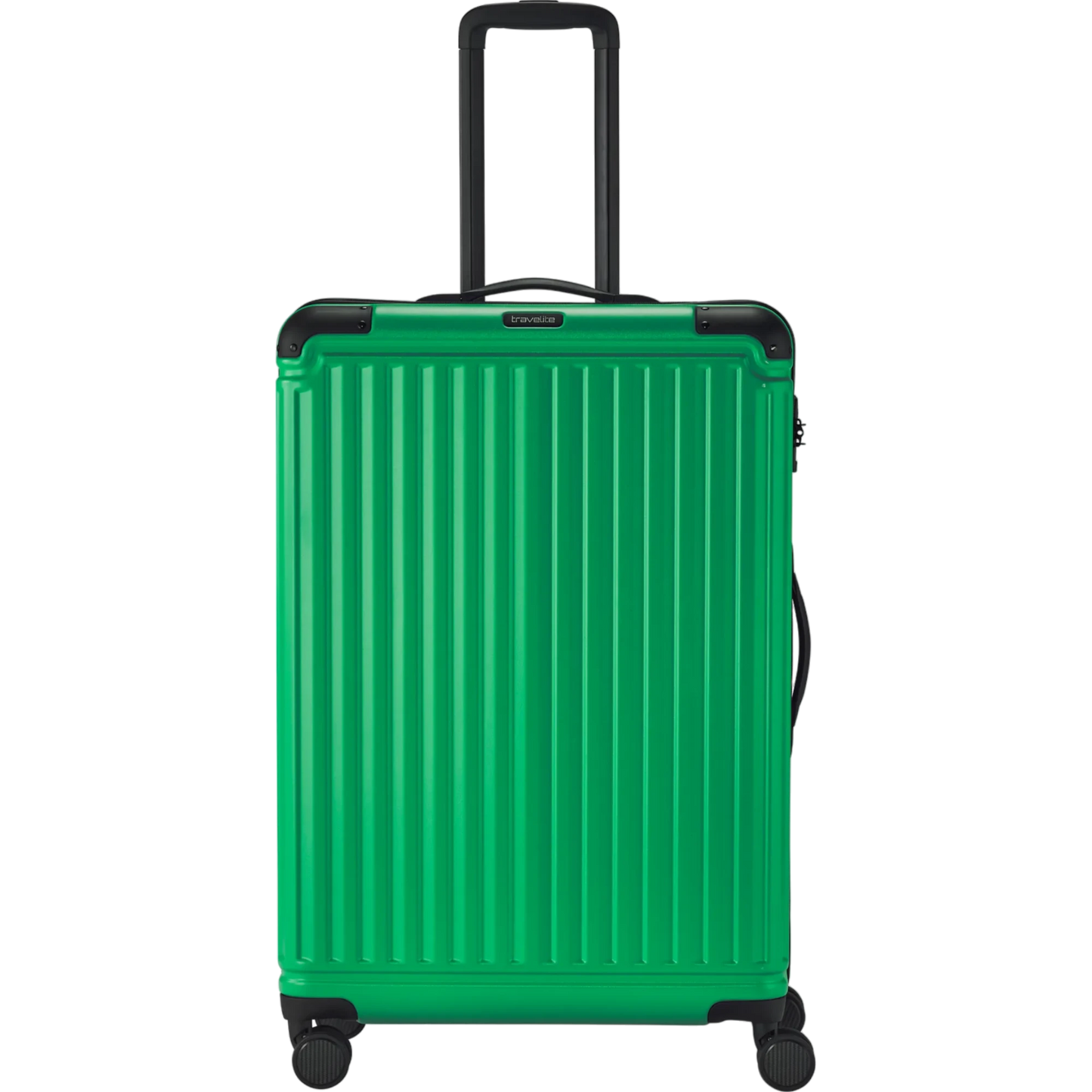 Travelite Cruise  4-Rollen-Trolley L 77 cm -Grün KOFFER-PLUS.COM