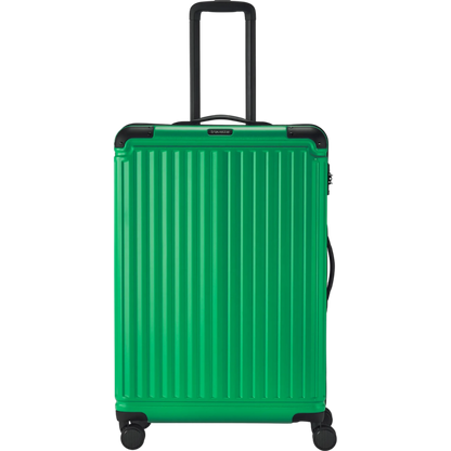 Travelite Cruise  4-Rollen-Trolley L 77 cm -Grün KOFFER-PLUS.COM