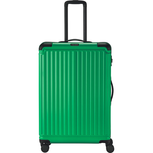 Travelite Cruise  4-Rollen-Trolley L 77 cm -Grün KOFFER-PLUS.COM