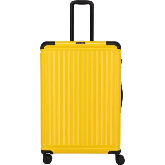 Travelite Cruise  4-Rollen-Trolley L 77 cm -Gelb KOFFER-PLUS.COM