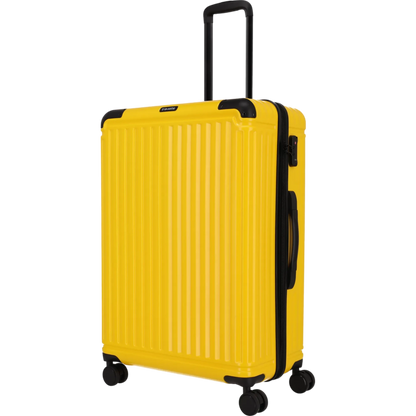 Travelite Cruise  4-Rollen-Trolley L 77 cm -Gelb KOFFER-PLUS.COM