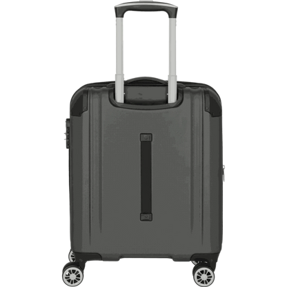 Travelite City  4-Rollen Handgepäck Trolley S erweiterbar 55 cm -Anthr KOFFER-PLUS.COM