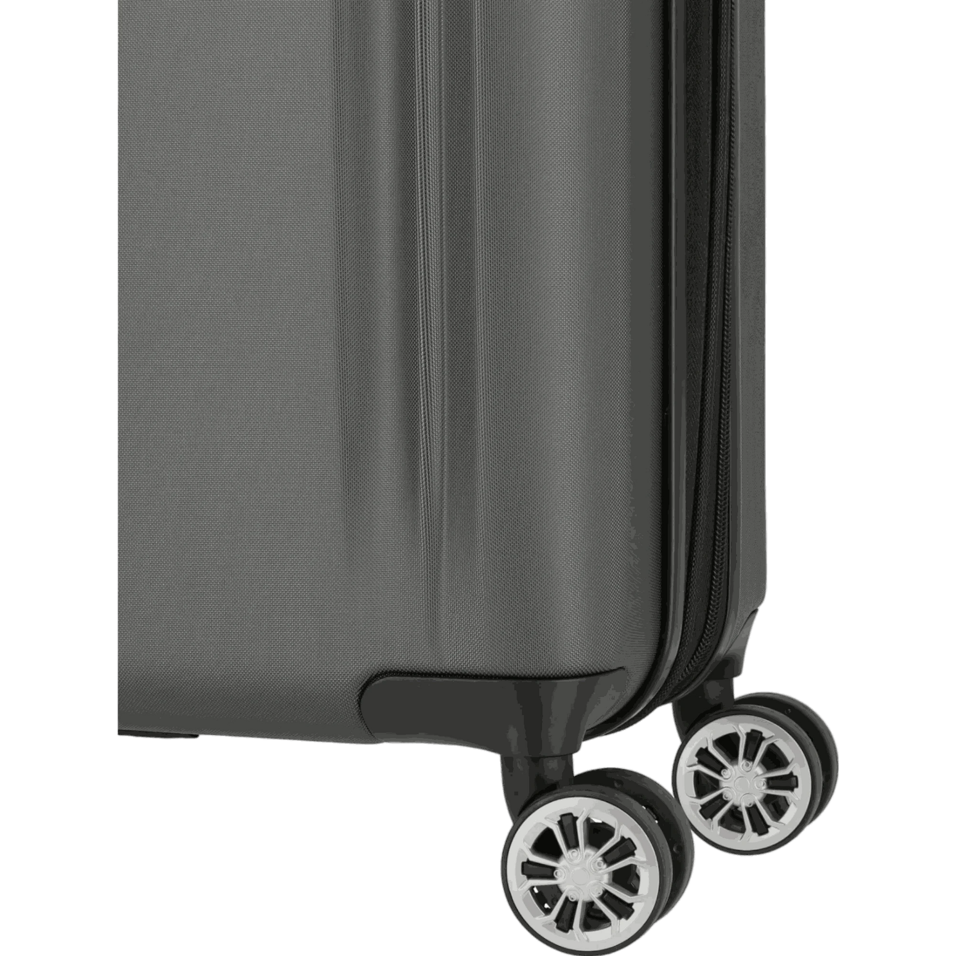 Travelite City  4-Rollen Handgepäck Trolley S erweiterbar 55 cm -Anthr KOFFER-PLUS.COM