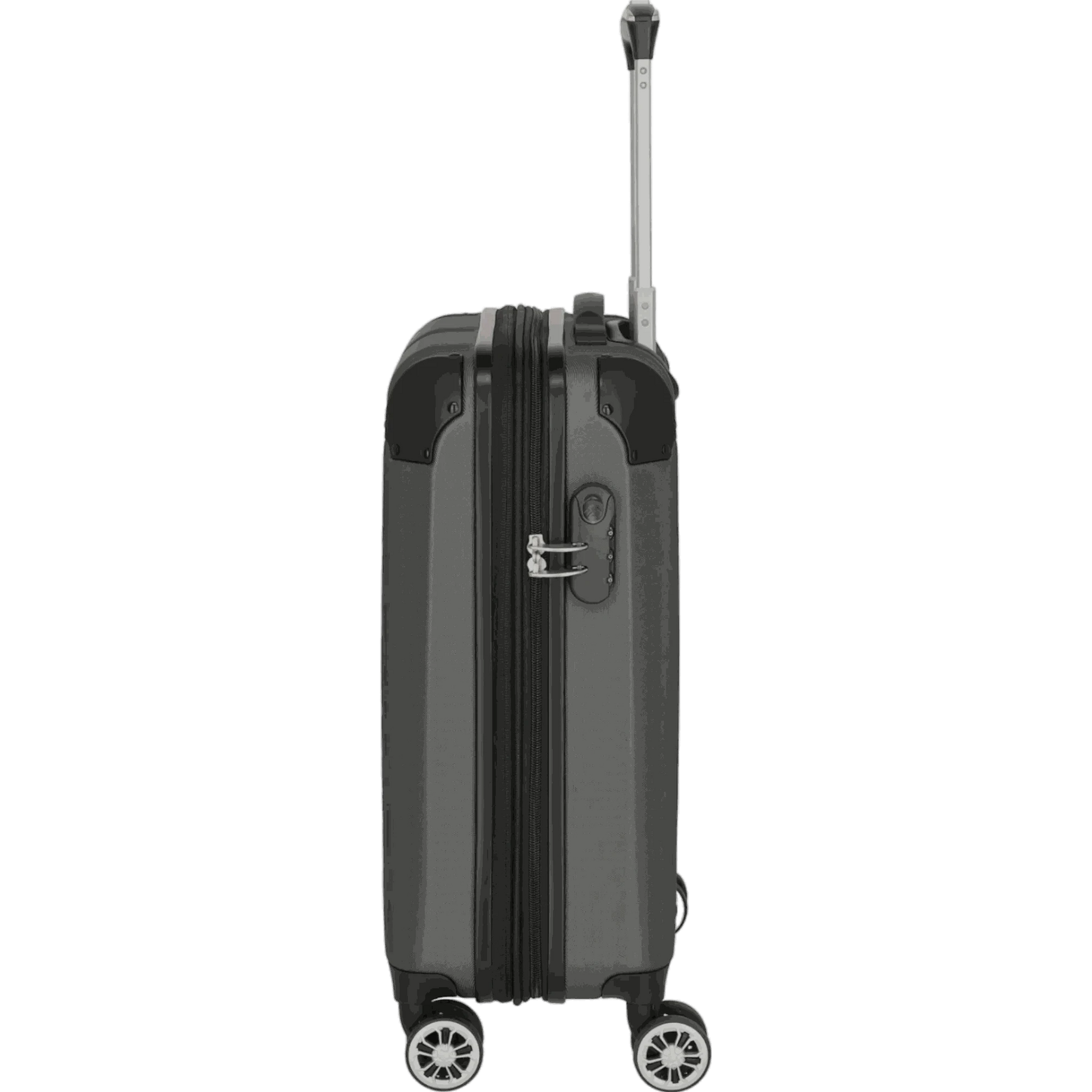 Travelite City  4-Rollen Handgepäck Trolley S erweiterbar 55 cm -Anthr KOFFER-PLUS.COM