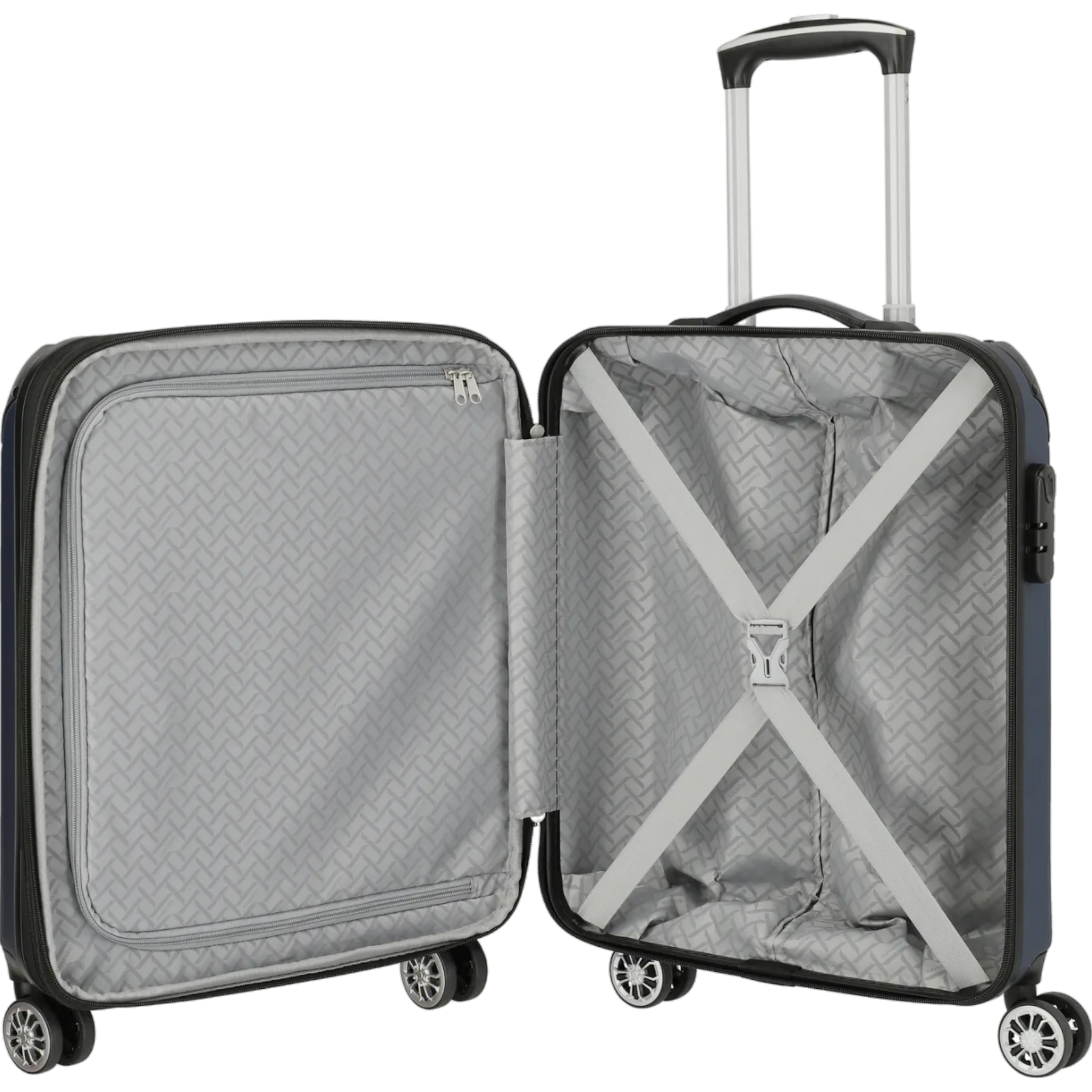 Travelite City  4-Rollen Handgepäck Trolley S erweiterbar 55 cm -Marin KOFFER-PLUS.COM