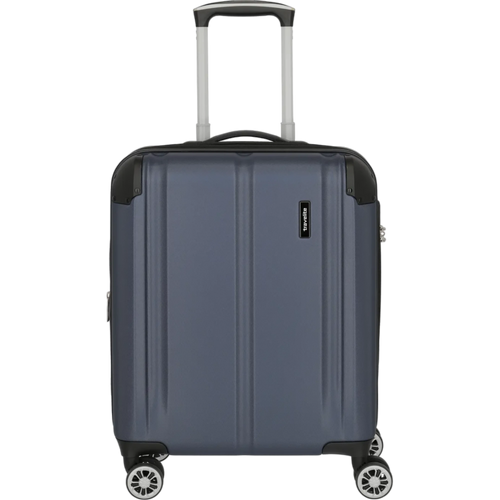 Travelite City  4-Rollen Handgepäck Trolley S erweiterbar 55 cm -Marine