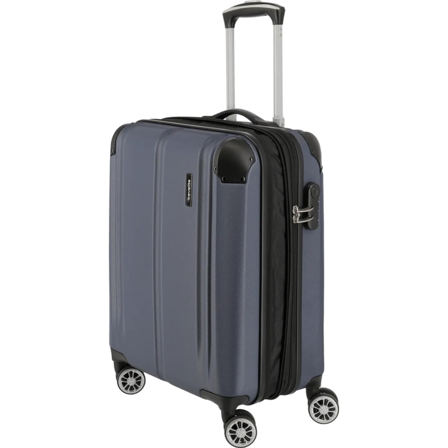 Travelite City  4-Rollen Handgepäck Trolley S erweiterbar 55 cm -Marin KOFFER-PLUS.COM