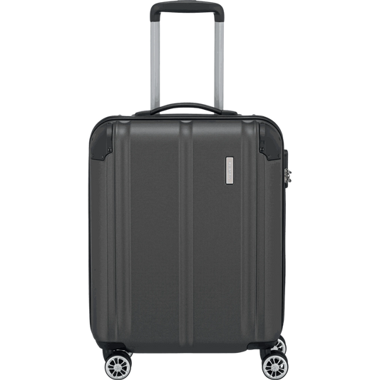 Travelite City  4-Rollen Kabinentrolley S 55 cm -Anthrazit KOFFER-PLUS.COM