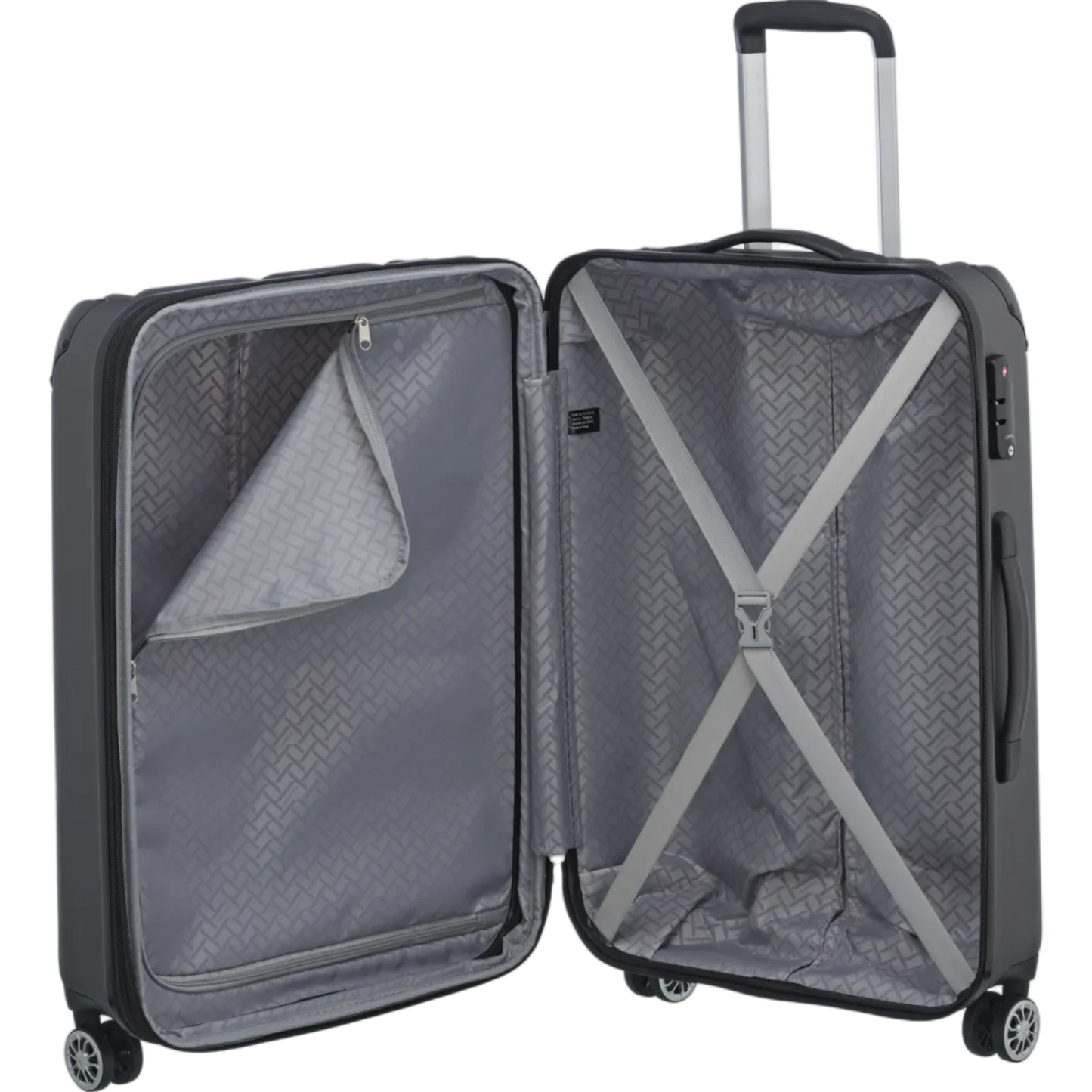 Travelite City  4-Rollen Trolley M 68 cm -Anthrazit KOFFER-PLUS.COM