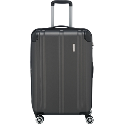 Travelite City  4-Rollen Trolley M 68 cm -Anthrazit KOFFER-PLUS.COM