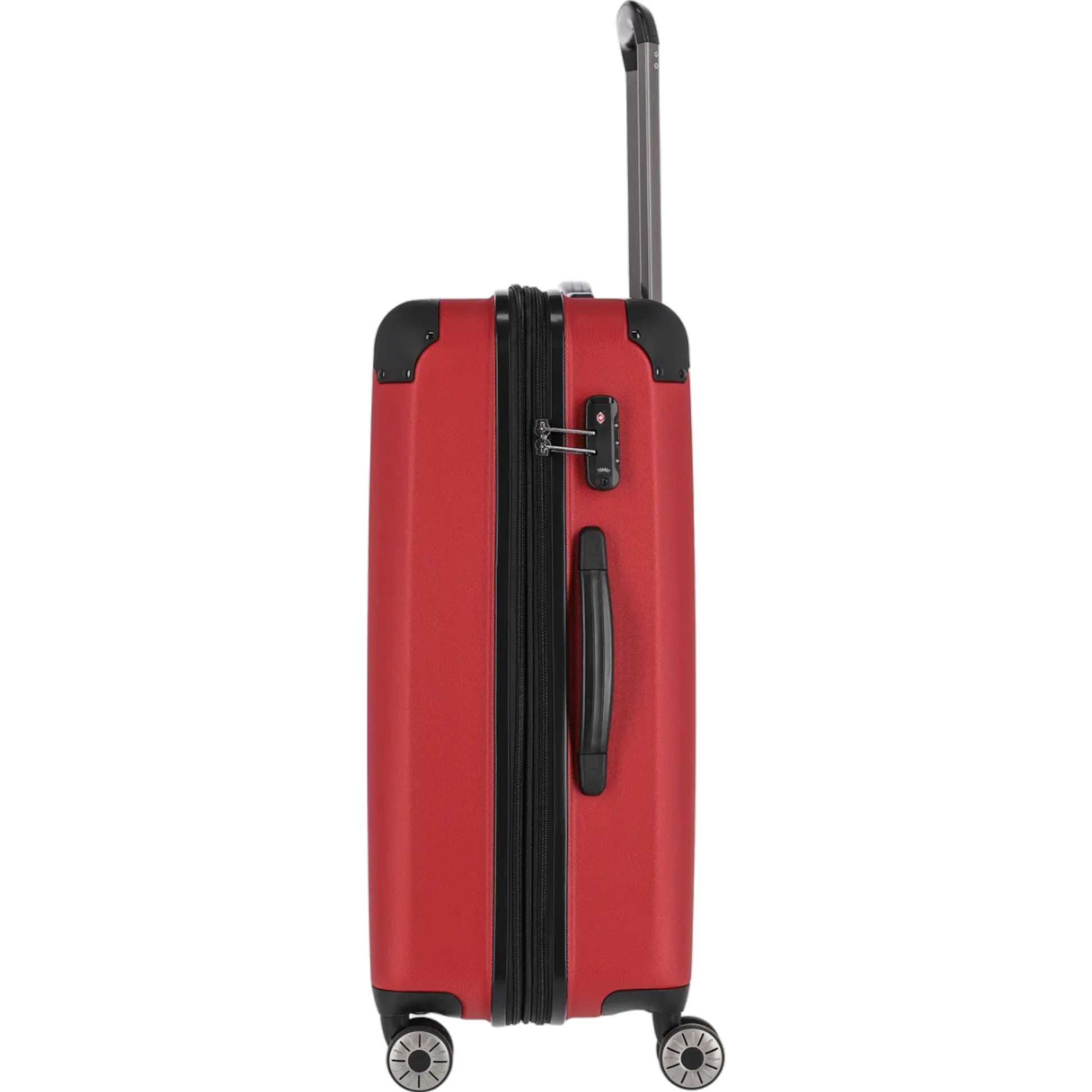 Travelite City  4-Rollen Trolley M 68 cm -Rot KOFFER-PLUS.COM