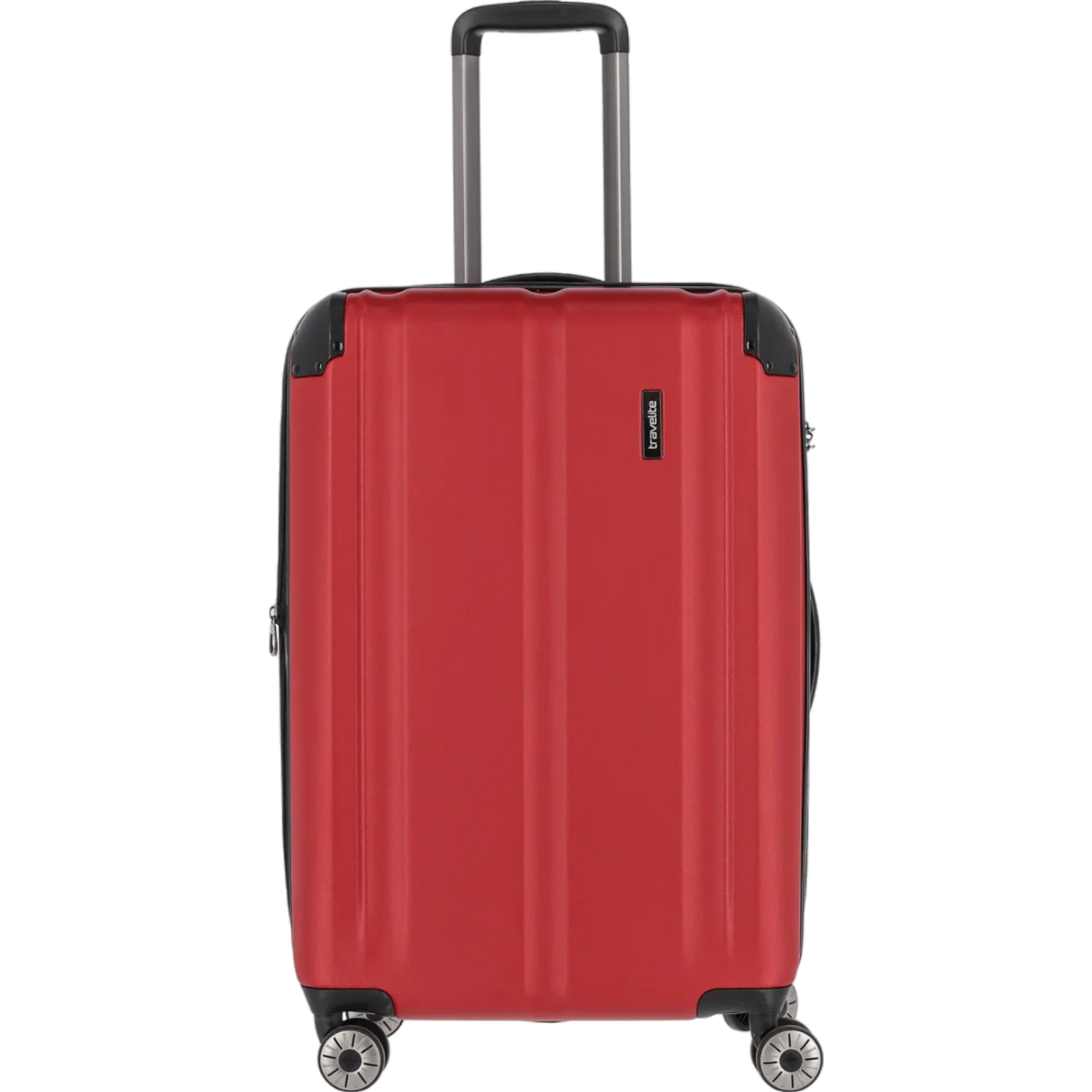 Travelite City  4-Rollen Trolley M 68 cm -Rot KOFFER-PLUS.COM