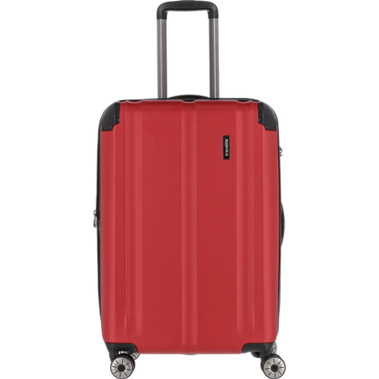 Travelite City  4-Rollen Trolley M 68 cm -Rot KOFFER-PLUS.COM