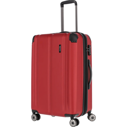 Travelite City  4-Rollen Trolley M 68 cm -Rot KOFFER-PLUS.COM