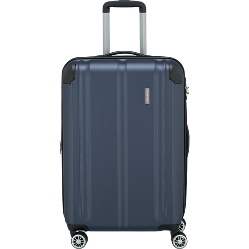 Travelite City  4-Rollen Trolley M 68 cm -Marine