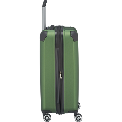 Travelite City  4-Rollen Trolley M 68 cm -Grün KOFFER-PLUS.COM