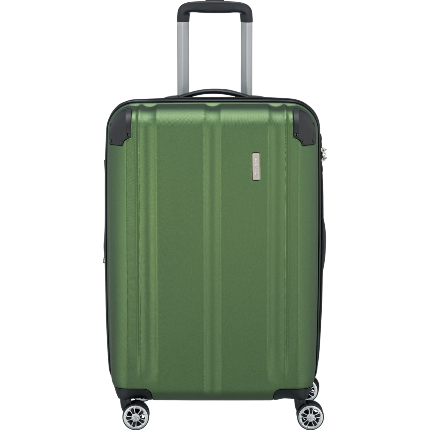 Travelite City  4-Rollen Trolley M 68 cm -Grün KOFFER-PLUS.COM