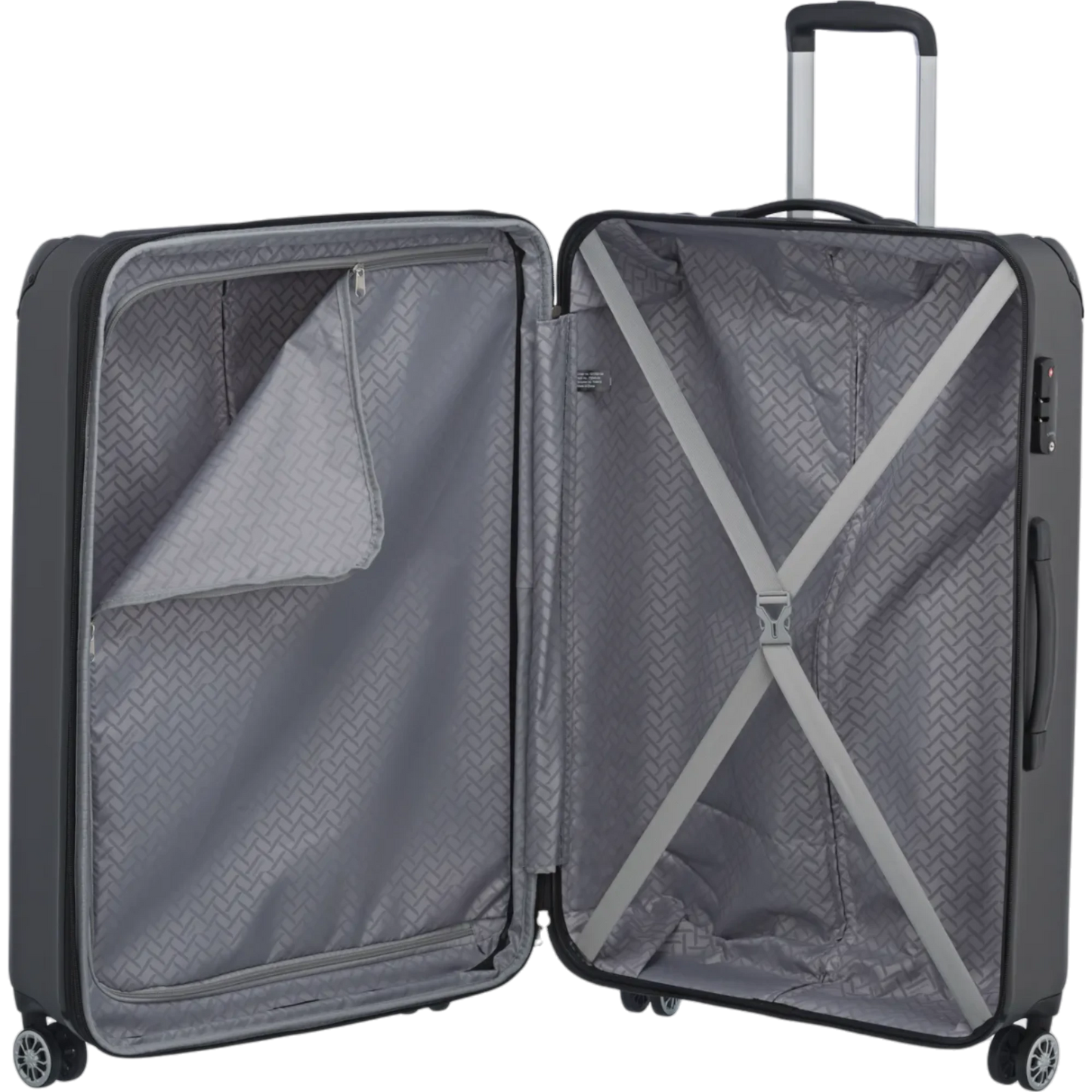 Travelite City  4-Rollen Trolley L 77 cm -Anthrazit KOFFER-PLUS.COM